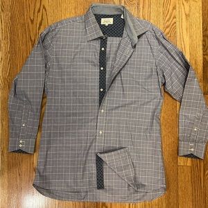 Men’s Ted Baker Button Down Plaid Shirt